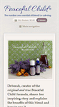 Mobile Screenshot of peacefulchildblend.com